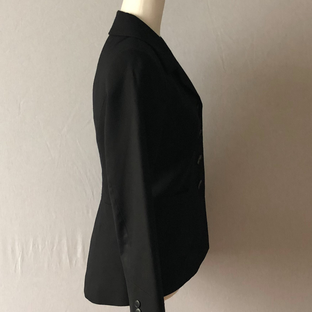 Pendleton Black Wool Jacket Size 4 - image 2